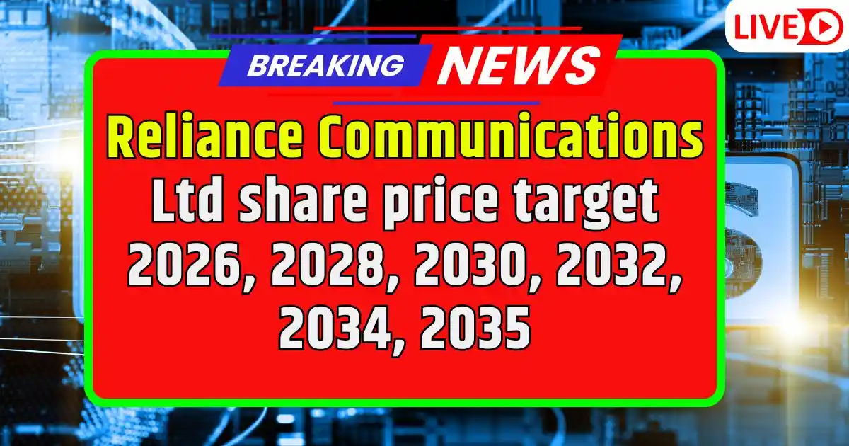 Reliance Communications Ltd share price target 2026, 2028, 2030, 2032, 2034, 2035