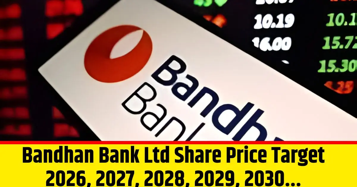 Bandhan Bank Ltd Share Price Target 2026, 2027, 2028, 2029, 2030...